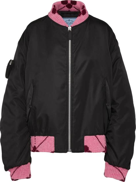 womens prada bomber jacket